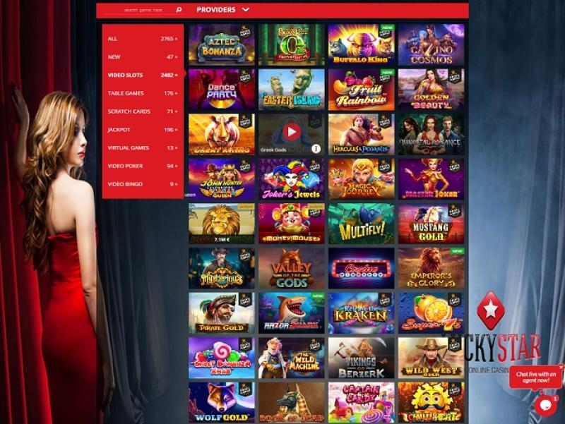 Experience the Thrill Lucky Star 123 Club Casino Games